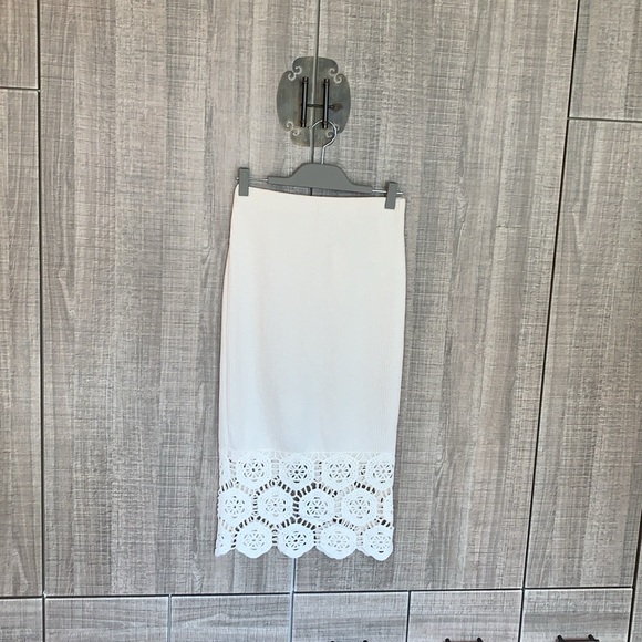 Zara Crochet Midi Skirt‎ - Picture 4 of 17
